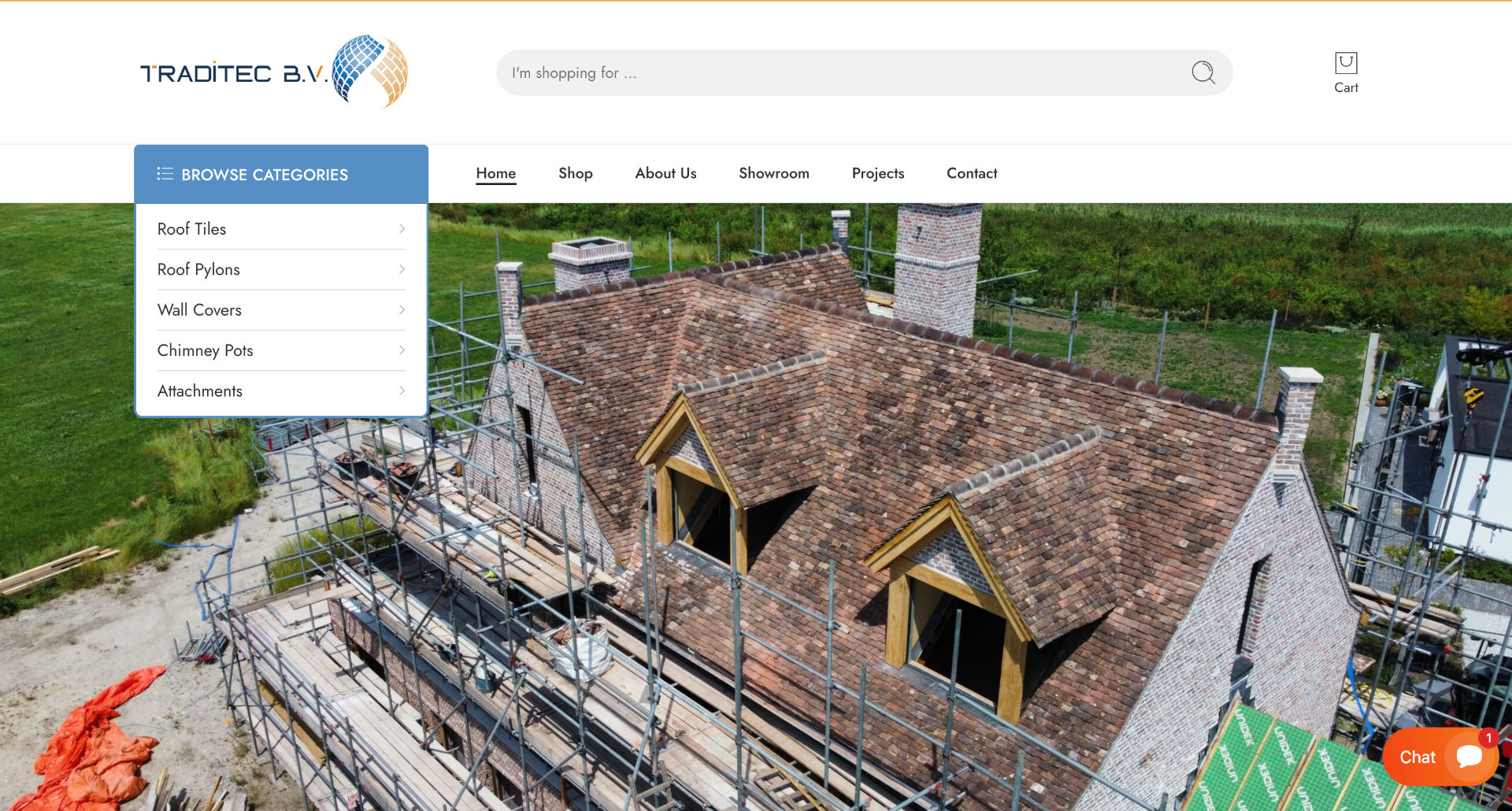 Vi samarbejder med Traditec BV, en international leverandør af teglprodukter. Traditec sikrer adgang til både nye og brugte specialprodukter for både professionelle og private.